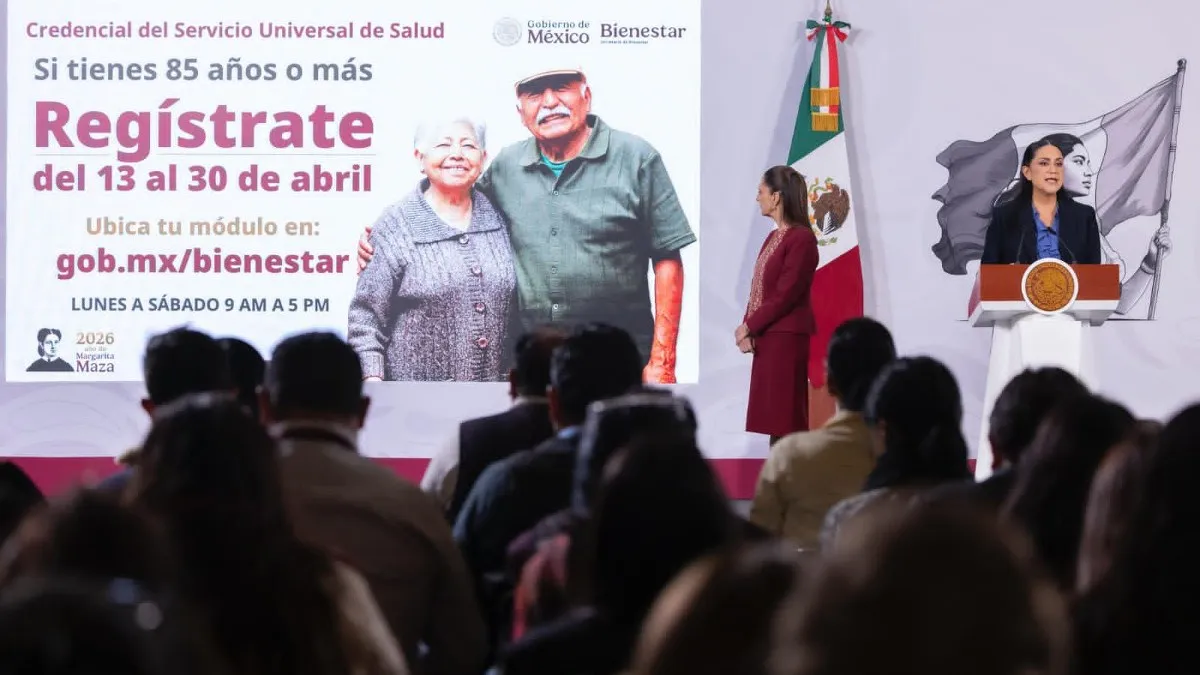 Sheinbaum anunció este martes la creación del Servicio Universal de Salud. 