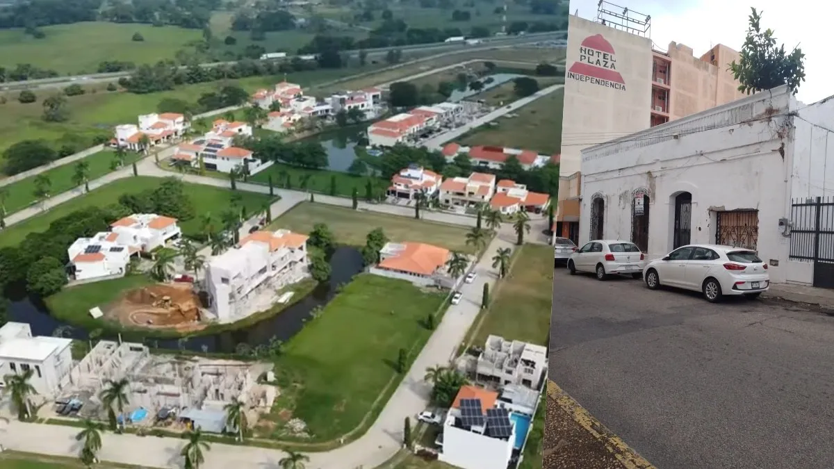 El contraste entre la opulencia y el abandono en Tabasco.