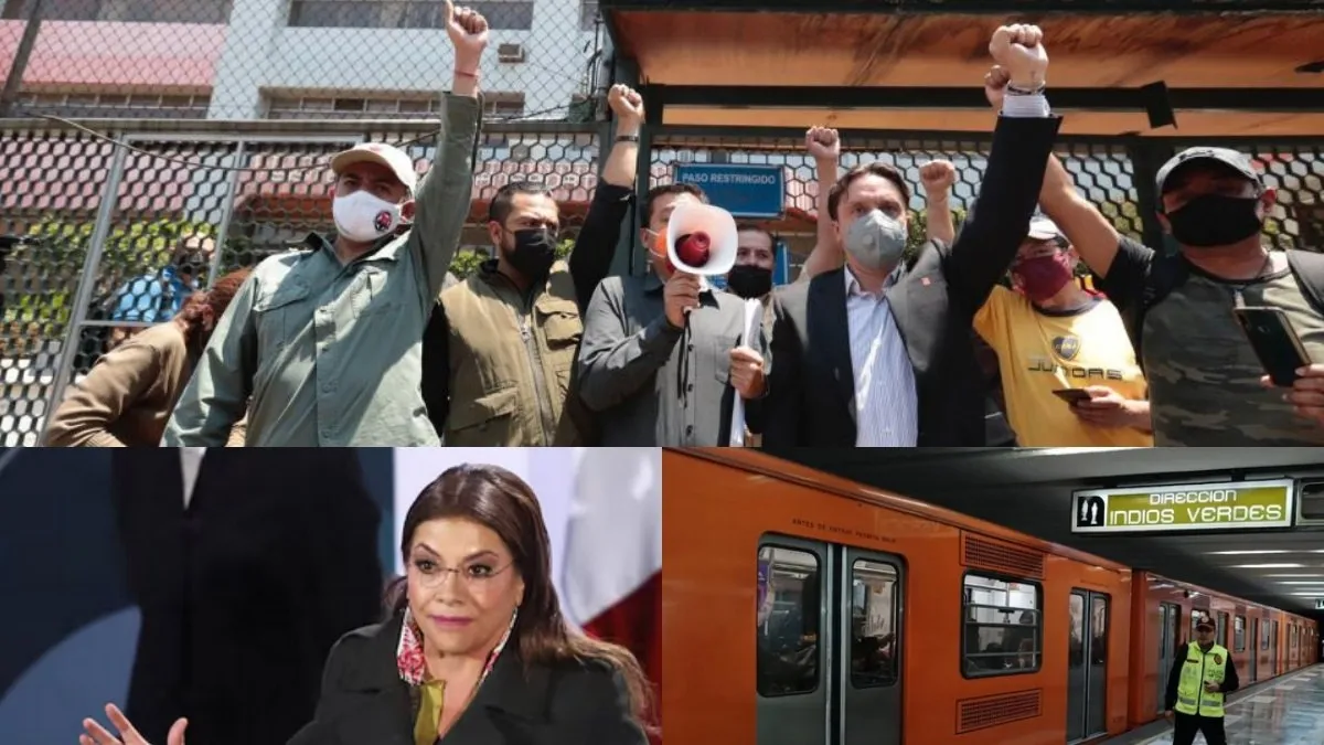 Crisis en las vías, Sindicato del Metro lanza advertencia a Clara Brugada.