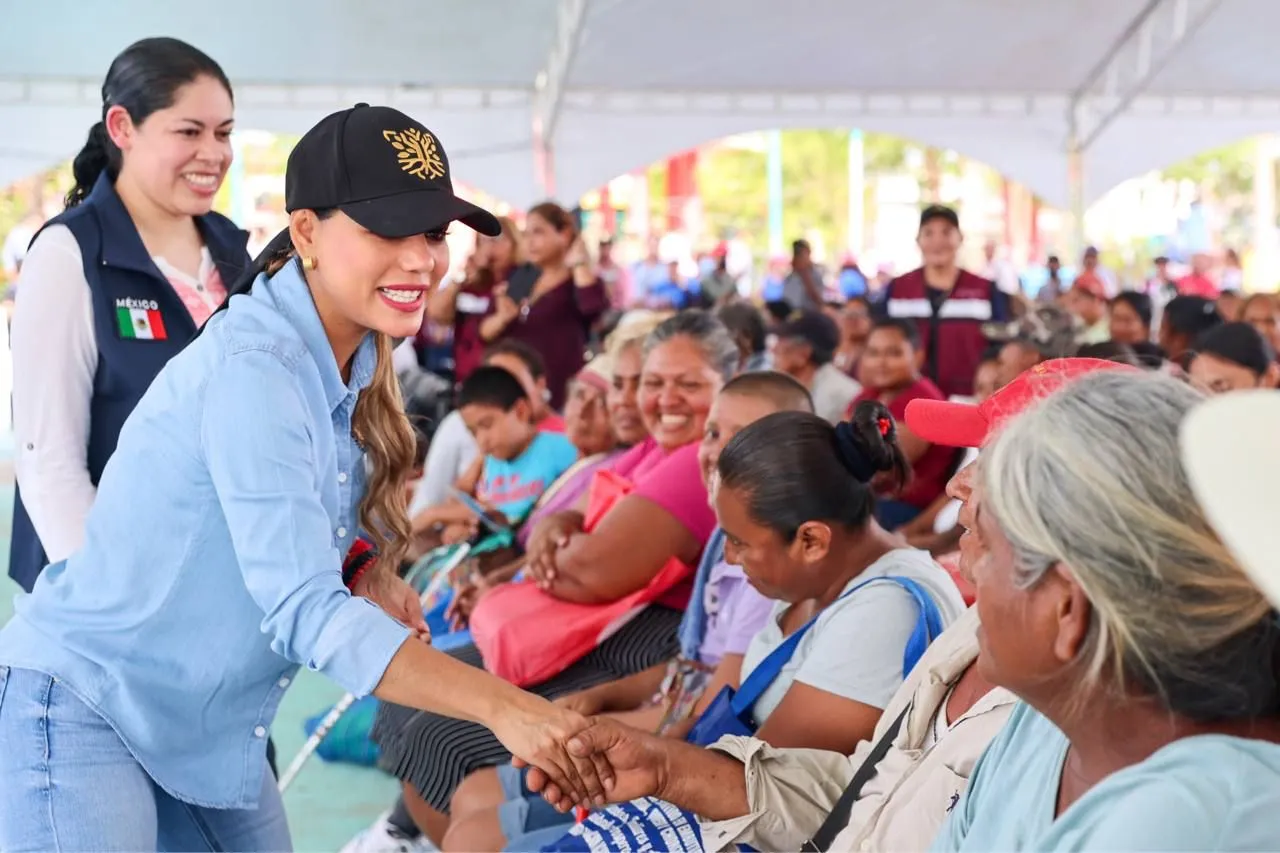 Llega el Tianguis Bienestar a la Zapata con más de 3 mil apoyos para damnificados