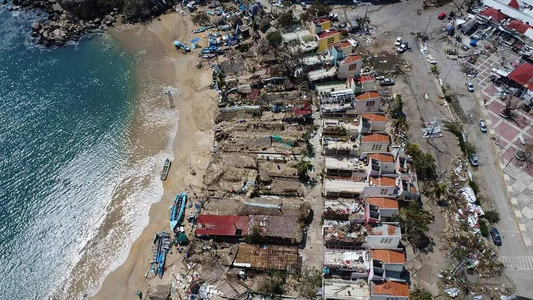 Funcionan en Acapulco 31 hoteles tras huracán Otis