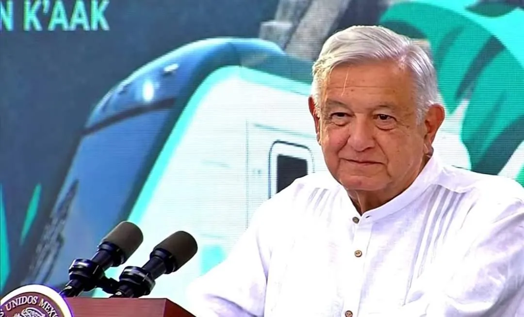 Inaugura AMLO primer tramo del Tren Maya