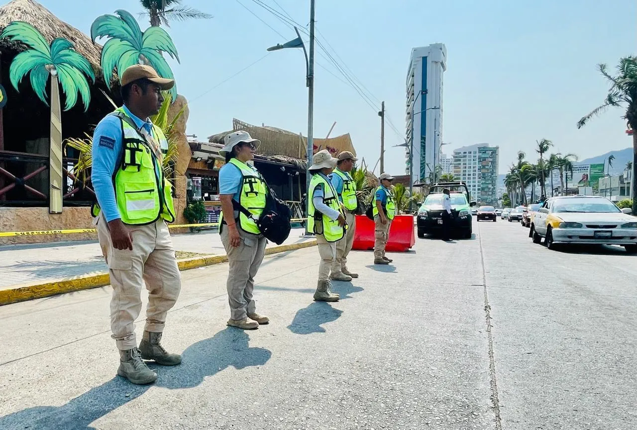 Recorren policías la Condesa por actividades del Acamoto; habrá eventos en Caleta 
